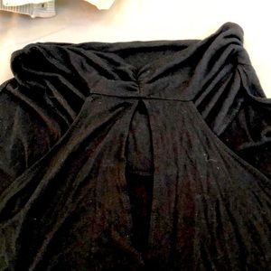 Cold shoulder tunic shirt